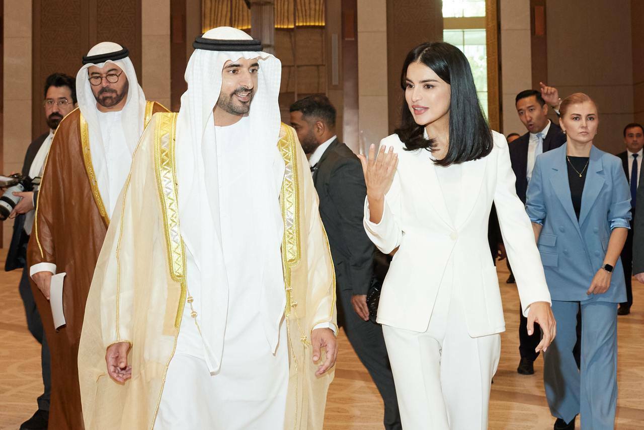 Saida Mirziyoyeva BAA Bosh vaziri o‘rinbosari bilan uchrashdi