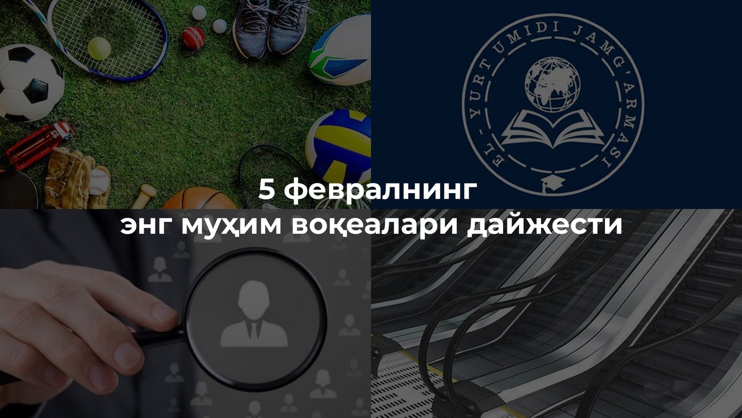 2024 йил 5 февраль энг муҳим воқеалари дайжести