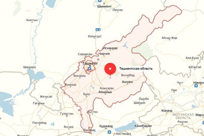 Sirdaryo va Namangan viloyatining bir qismi Toshkent viloyati tarkibiga oʻtadi