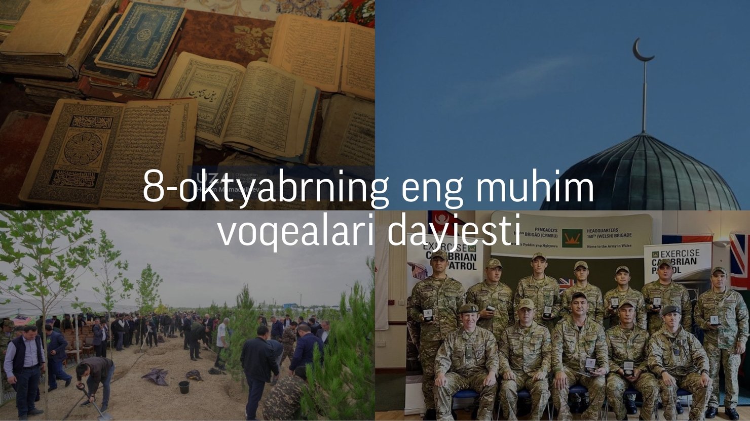 2024-yil 8-oktyabrning eng muhim voqealari