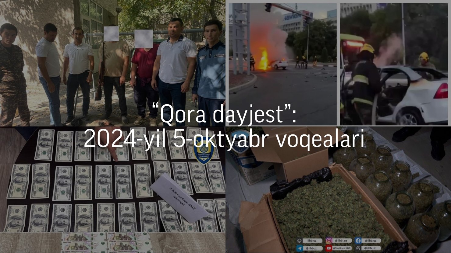 “Qora dayjest”: 2024-yil 5-oktyabr voqealari