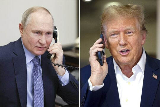 Putin va Trampning telefon suhbati 1,5 soat davom etdi