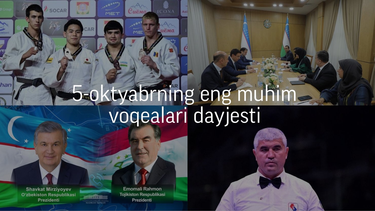 2024-yil 5-oktyabrning eng muhim voqealari