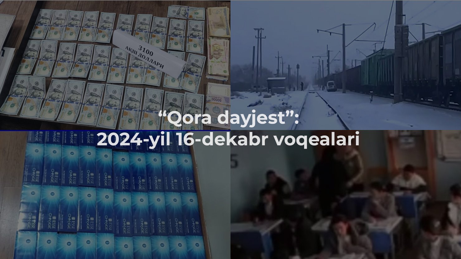 “Qora dayjest”: 2024-yil 16-dekabr voqealari