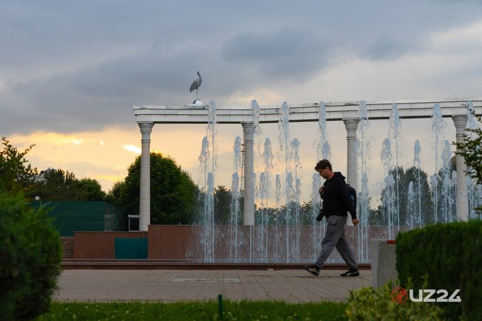 Сезон фонтанов открыт- фоторепортаж