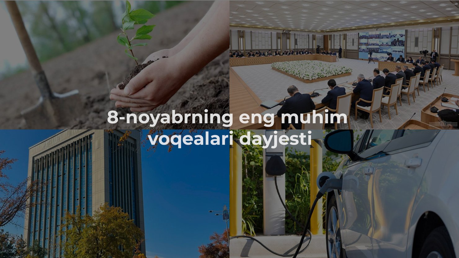 2024-yil 8-noyabrning eng muhim voqealari dayjesti