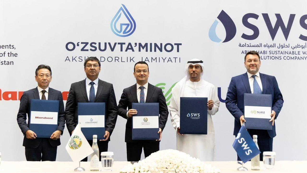 Toshkentda yirik suv tozalash inshooti quriladi