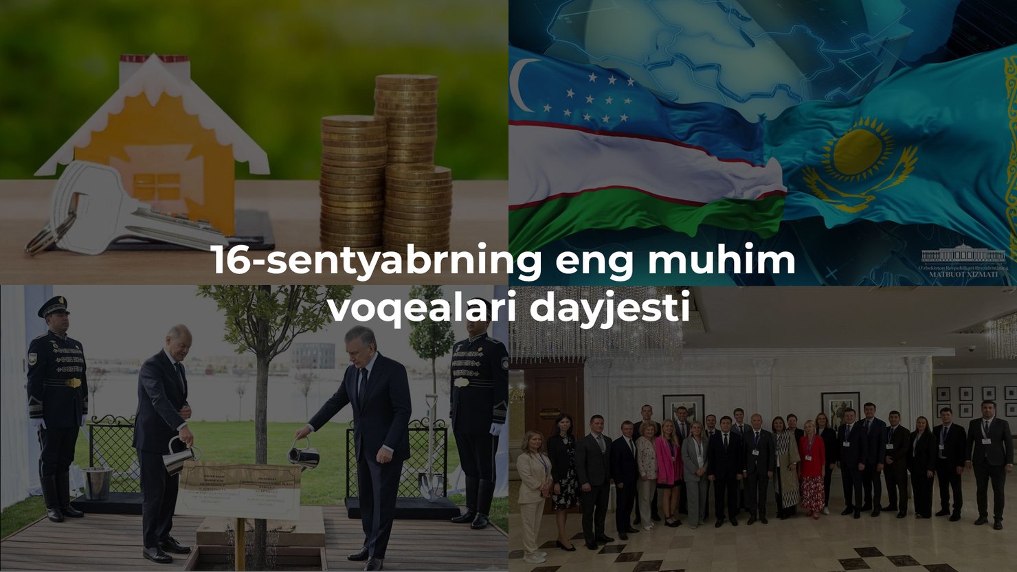 2024-yil 16-sentyabrning eng muhim voqealari dayjesti