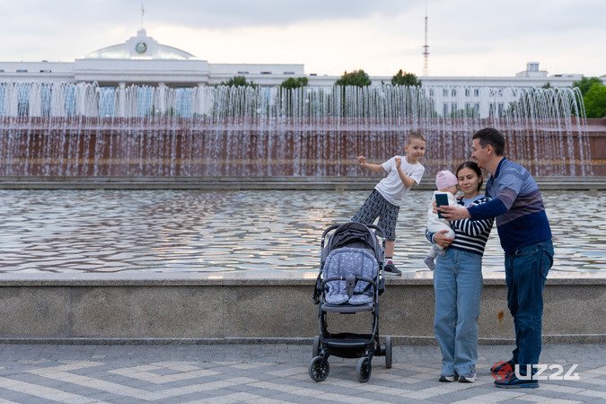 Сезон фонтанов открыт- фоторепортаж