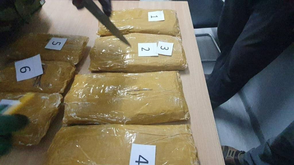 "Ayritom"da katta miqdorda giyohvand modda to‘xtatib qolindi