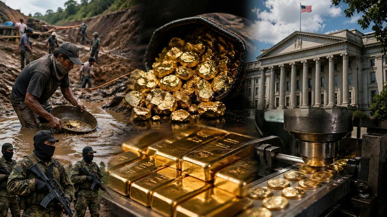 Следы преступлений в американском золоте: как картели «отмывают» деньги