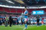 Khusanov with England cup