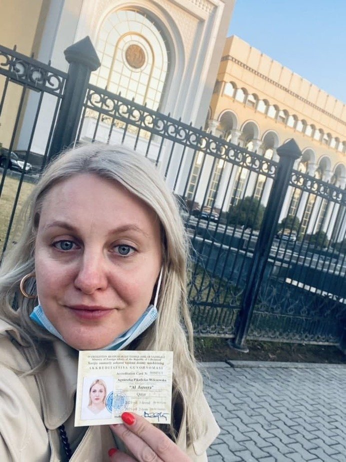 «Al Jazeera» мухбири Агнешка Пикулицканинг аккредитацияси узайтирилмайдиган бўлди