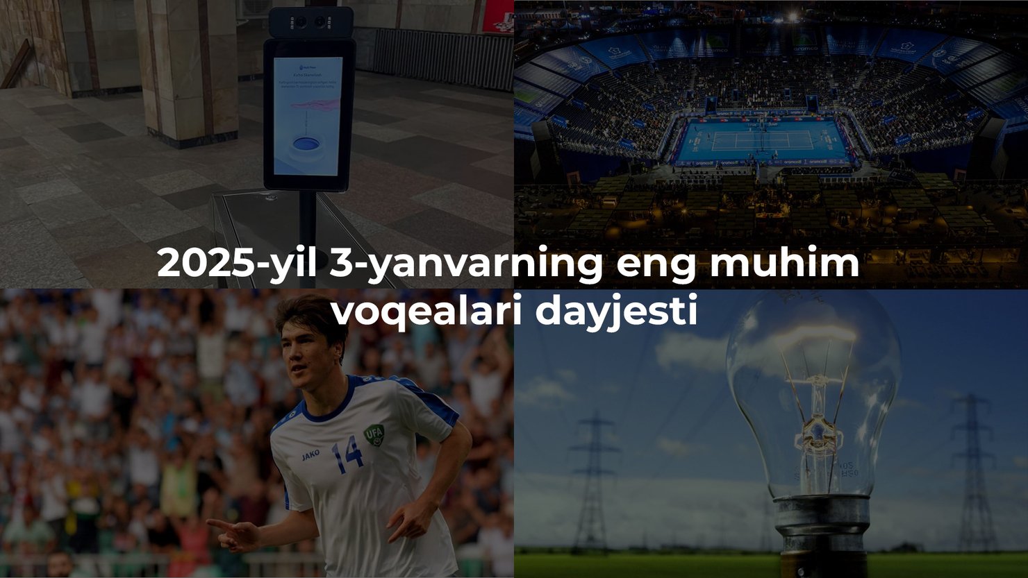 2025-yil 3-yanvarning eng muhim voqealari dayjesti