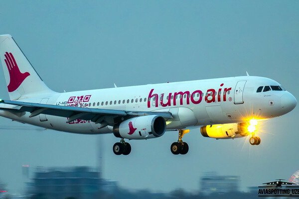 “Humo Air” 10-martdan aprelgacha bo'lgan barcha reyslarini bekor qildi