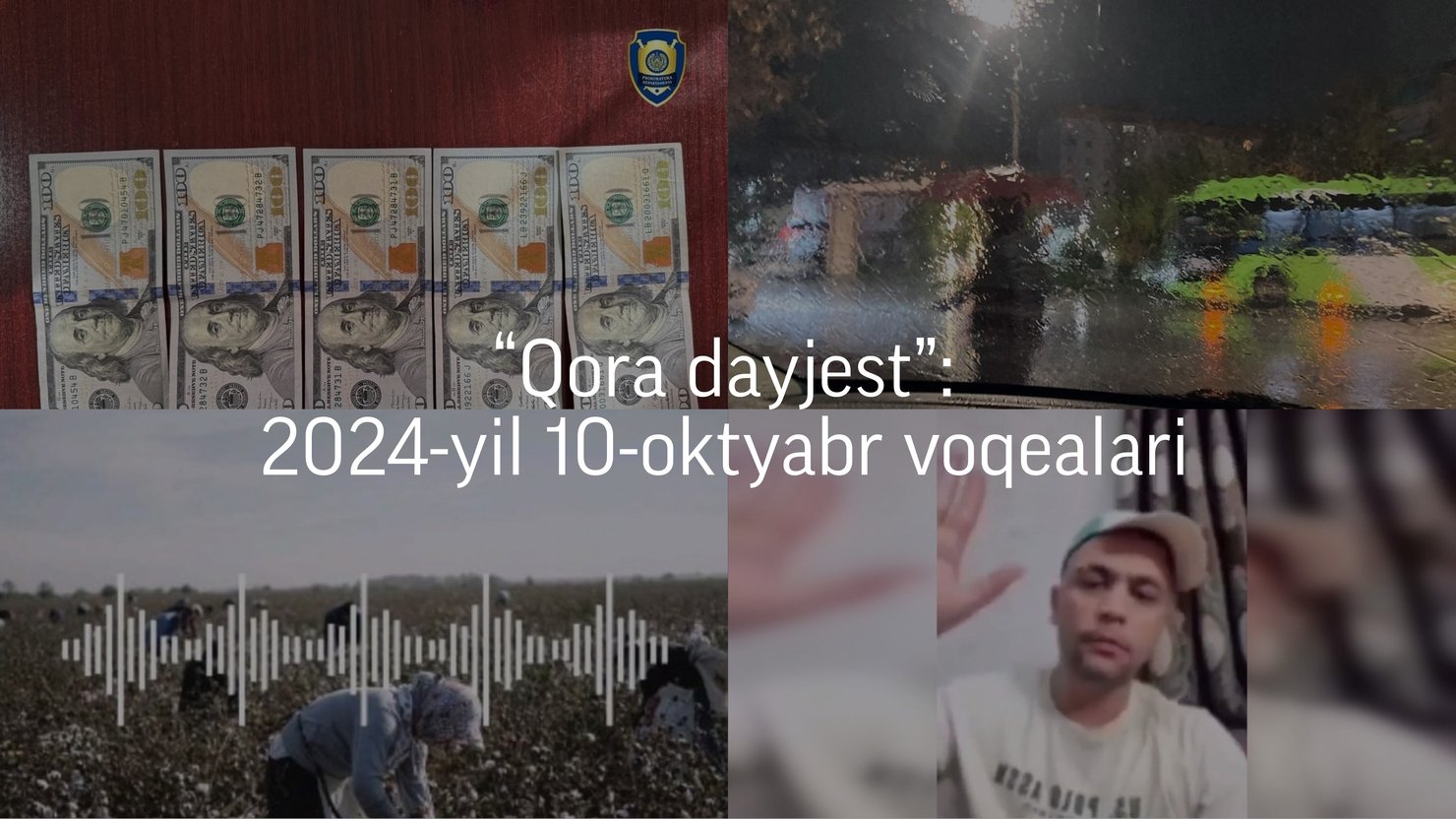 “Qora dayjest”: 2024-yil 10-oktyabr voqealari