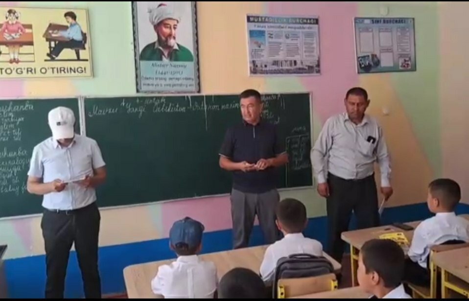 Qashqadaryoda “soliqchilar” 2-sinf oʻquvchilariga soliqlarni toʻlash haqida eslatma berdi