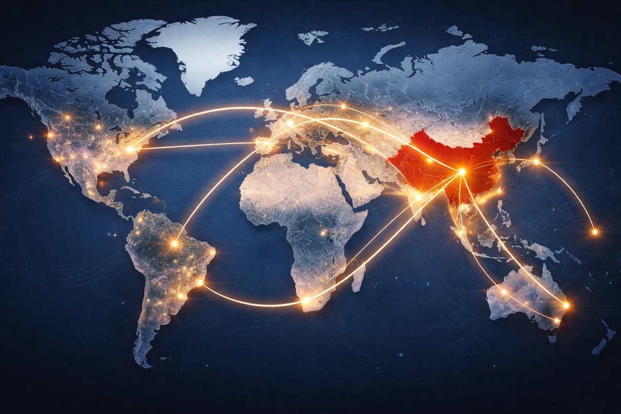 Savdo xaritasi: Qaysi davlatlar importi Xitoyga tayanib qolgan?
