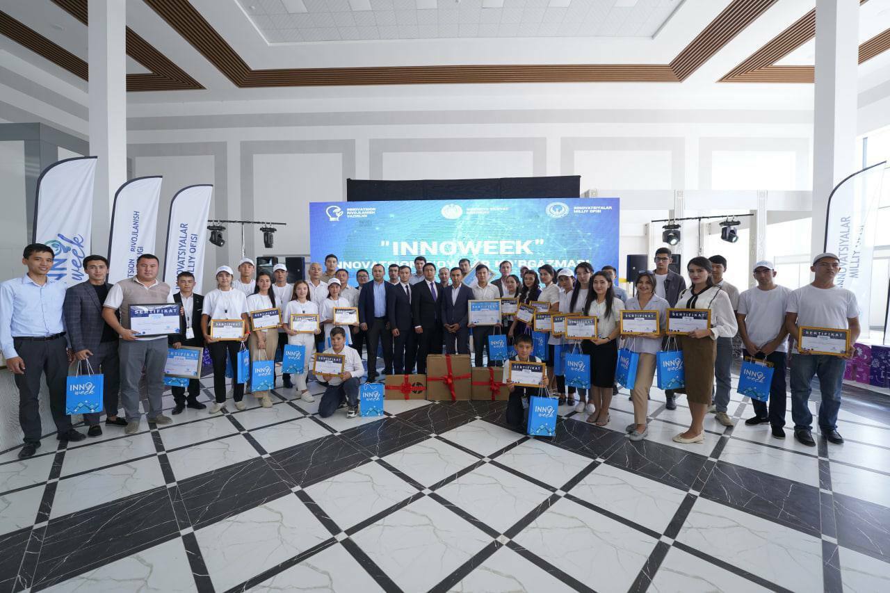 “InnoWeek – 2022” инновацион ишланмалар ҳудудий кўргазмасининг Сирдарё вилояти босқичига старт берилди
