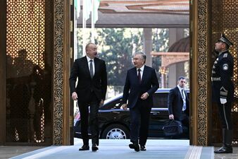 Shavkat Mirziyoyev va Ilhom Aliyev