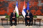 Shavkat Mirziyoyev va Aleksandr Vuchich