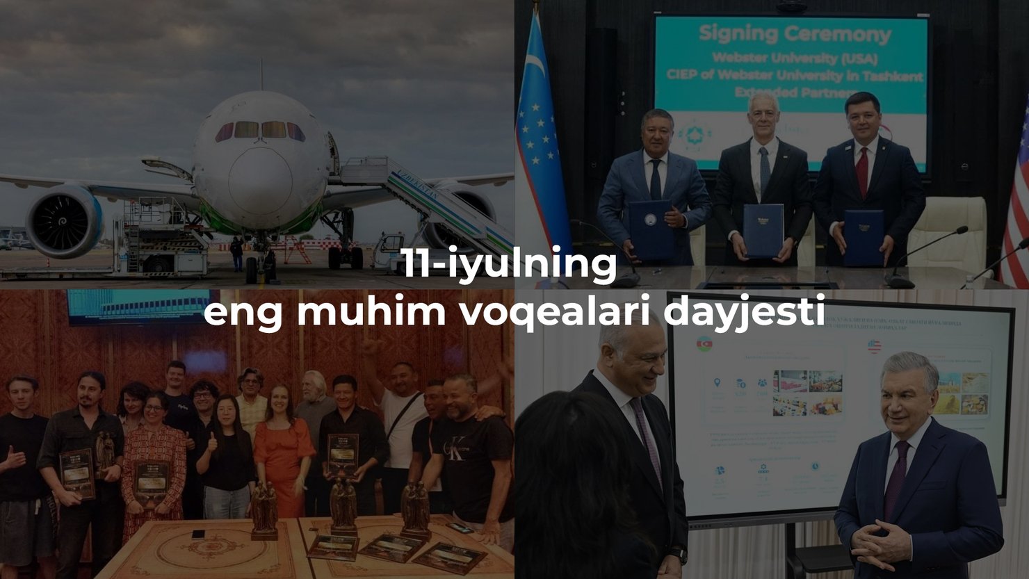 2024-yil 11-iyulning eng muhim voqealari dayjesti