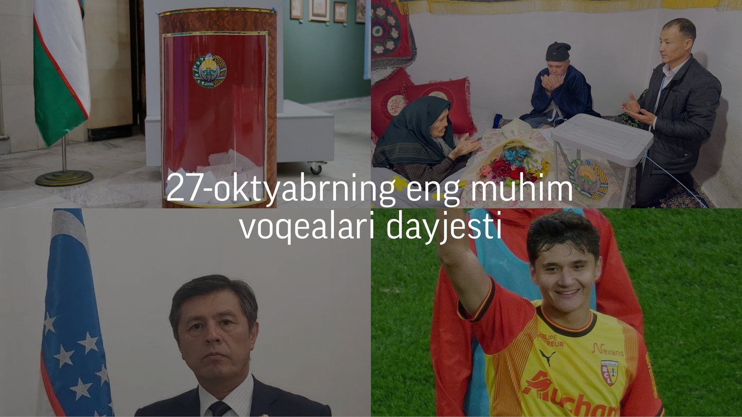 2024-yil 27-oktyabrning eng muhim voqealari dayjesti