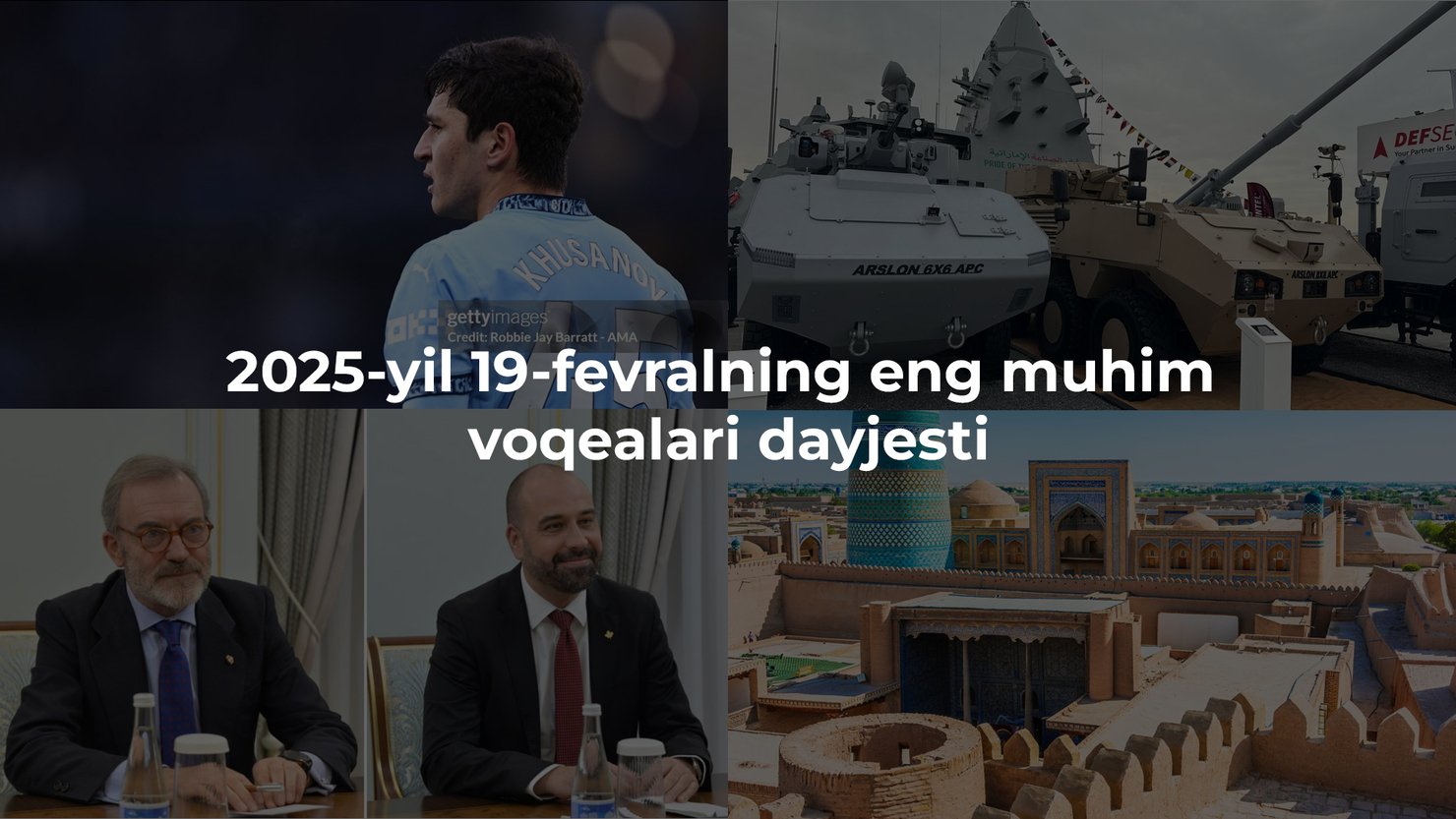 2025-yil 19-fevralning eng muhim voqealari dayjesti