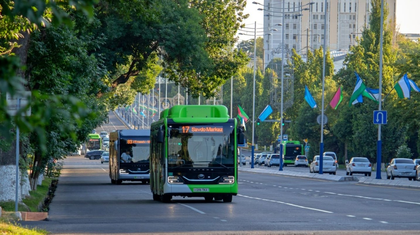 Тошкентда автобуслар енгил автомобилдан 135 баробар самаралироқ