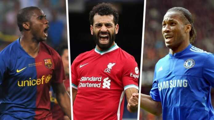 Samuel Eto’O, Didye Drogba, Muhammad Saloh: 2000-yildan keyin o‘ynagan eng yaxshi afrikalik futbolchilar